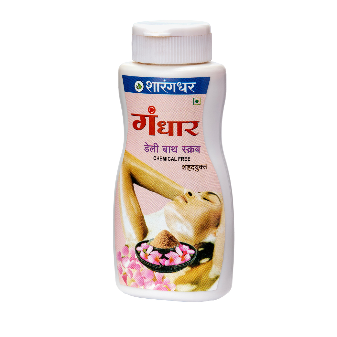 Gandhar Bath Scrub  - Ayurvedic Cleanser For Skin Nourishment