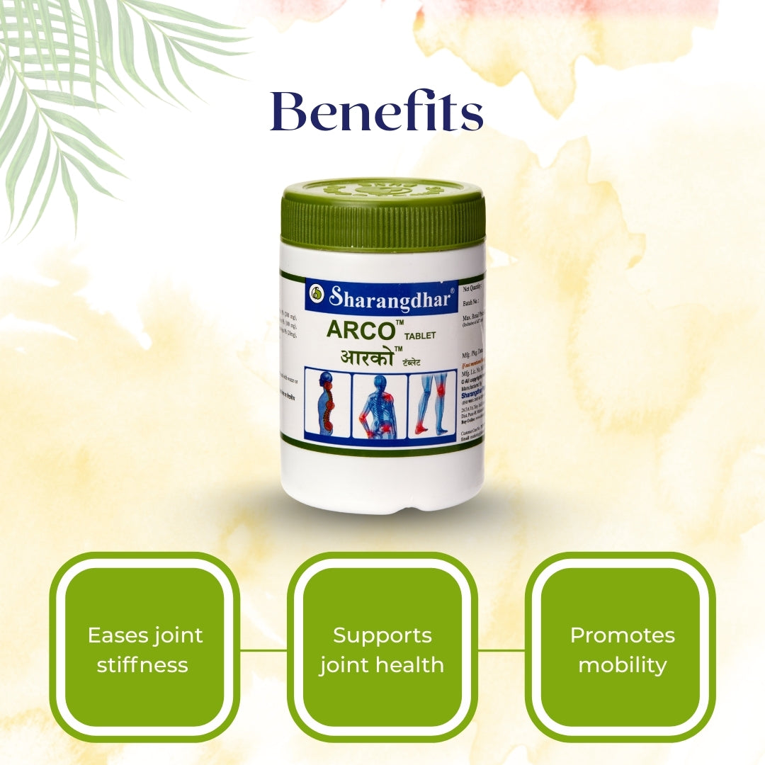 Arco Tablets - On joint pain and arthritis
