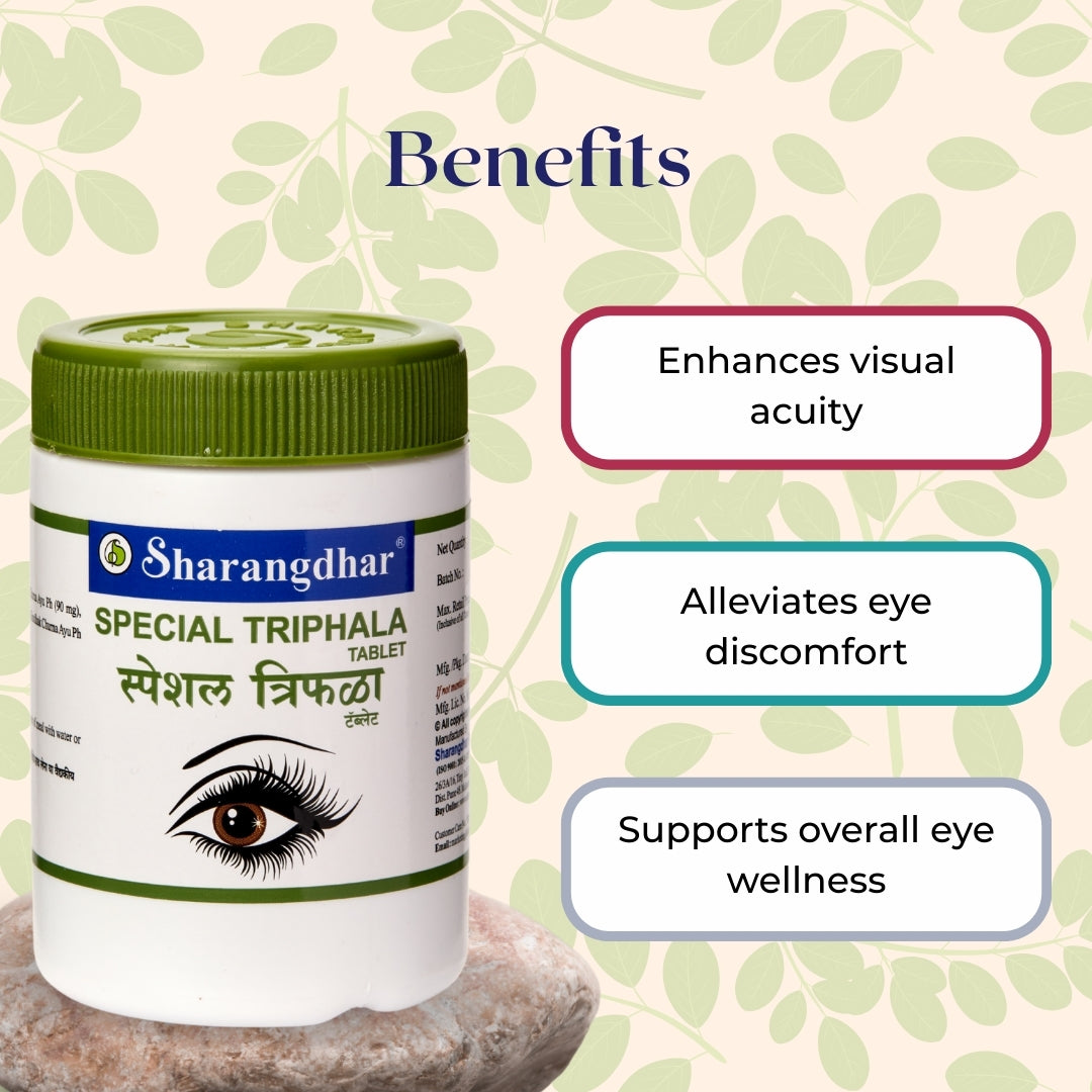 Special Triphala - Ayurvedic Solution for Sightedness, Conjunctivitis.