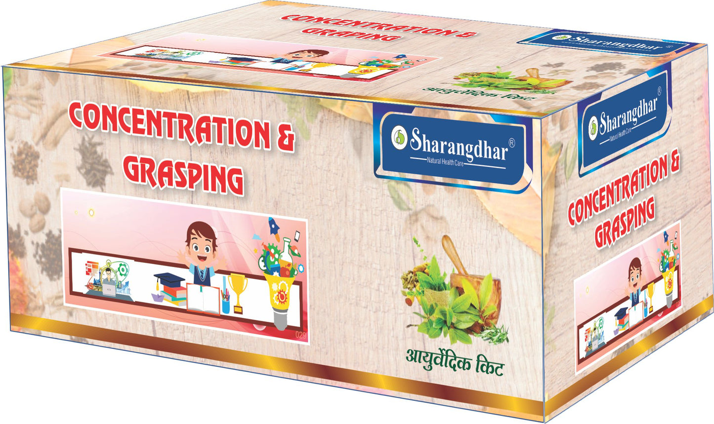 Concentration & Grasping Booster Treatment Pack - Sharangdhar