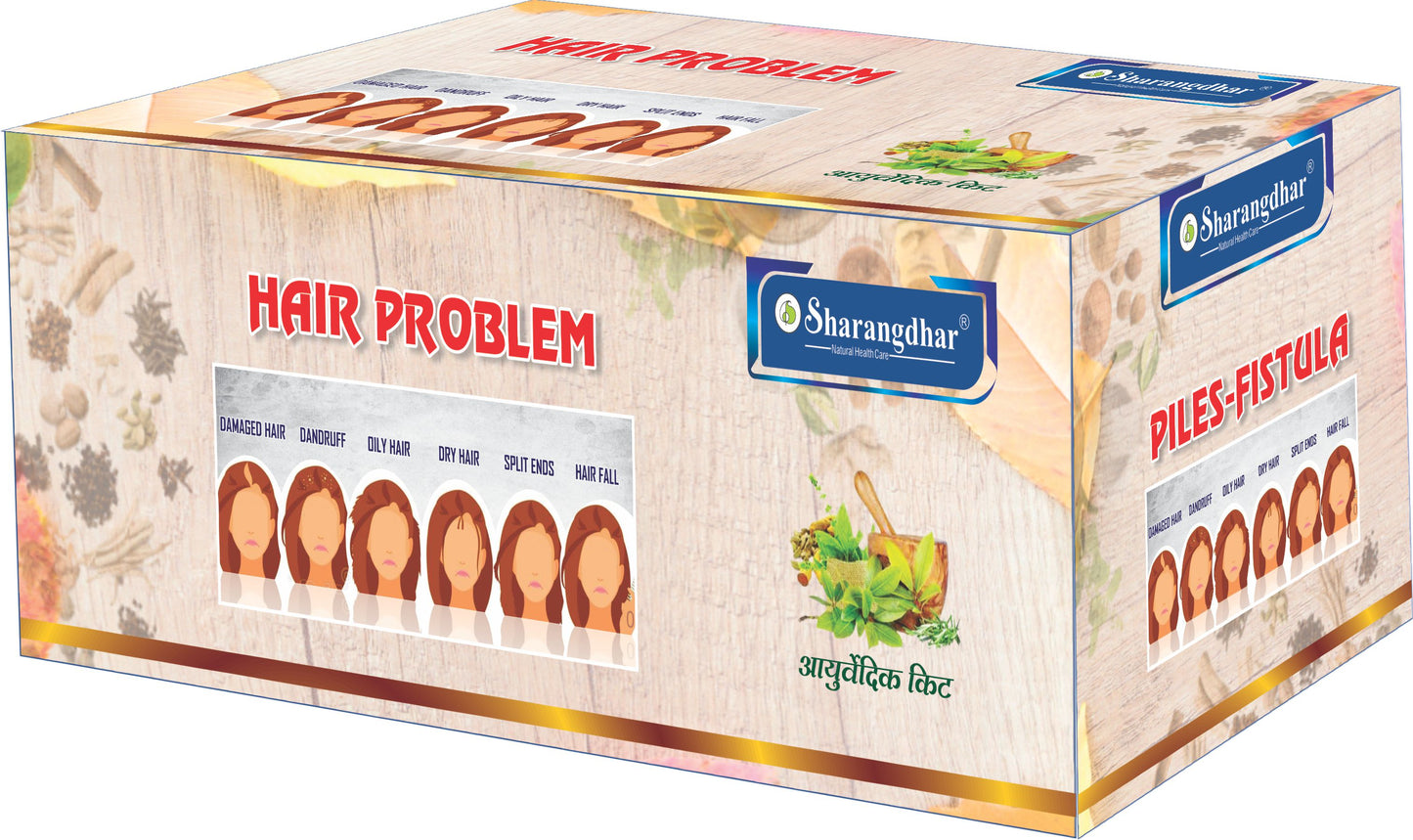 Hair problem Root Cause Treatment Pack - Sharangdhar