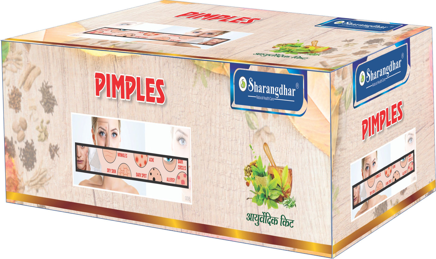 Pimples Root Cause Treatment Pack - Sharangdhar