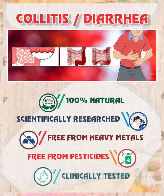 Colitis/Mild Diarrhea Root Cause Treatment Pack - Sharangdhar