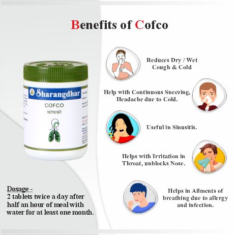 COFCO SHARANGDHAR AYURVEDA - Ayurvedic solution for cold, cough - Sharangdhar