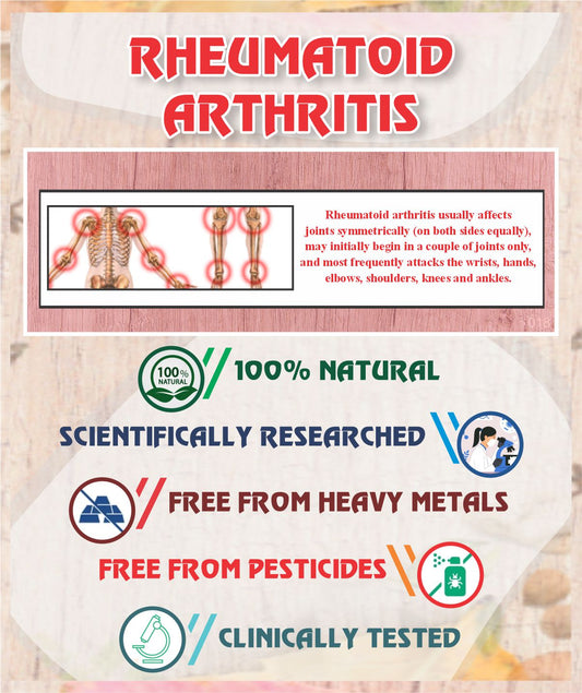 Rheumatoid arthritis Root Cause Treatment Pack - Sharangdhar