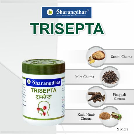 TRISEPTA SHARANGDHAR AYURVEDA - Ayurvedic medicine ear, nose & throat problems - Sharangdhar