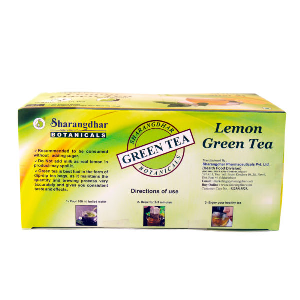 LEMON GREEN TEA - Sharangdhar Botanicals