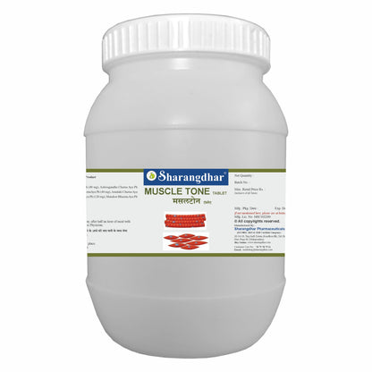 MUSCLE TONE SHARANGDHAR AYURVEDA- Ayurvedic Solution for Muscle Gain and Weight gain - Sharangdhar