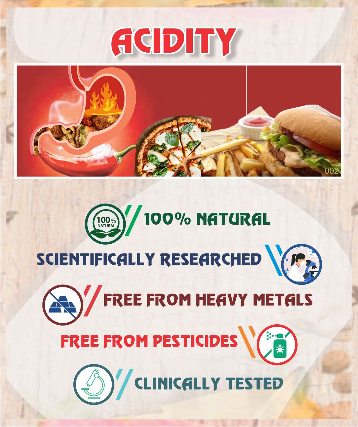 Acidity Root Cause Treatment Pack
