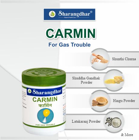 CARMIN SHARANGDHAR AYURVEDA -  Ayurvedic Solution for abdominal pain and discomfort - Sharangdhar