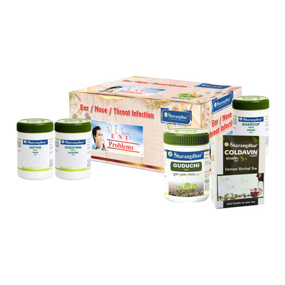 Ear, Nose & Throat infection Root Cause Treatment Pack
