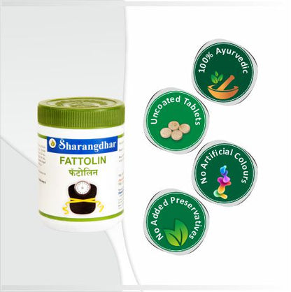 FATTOLIN SHARANGDHAR AYURVEDA - Ayurvedic medicine for fat loss - Sharangdhar