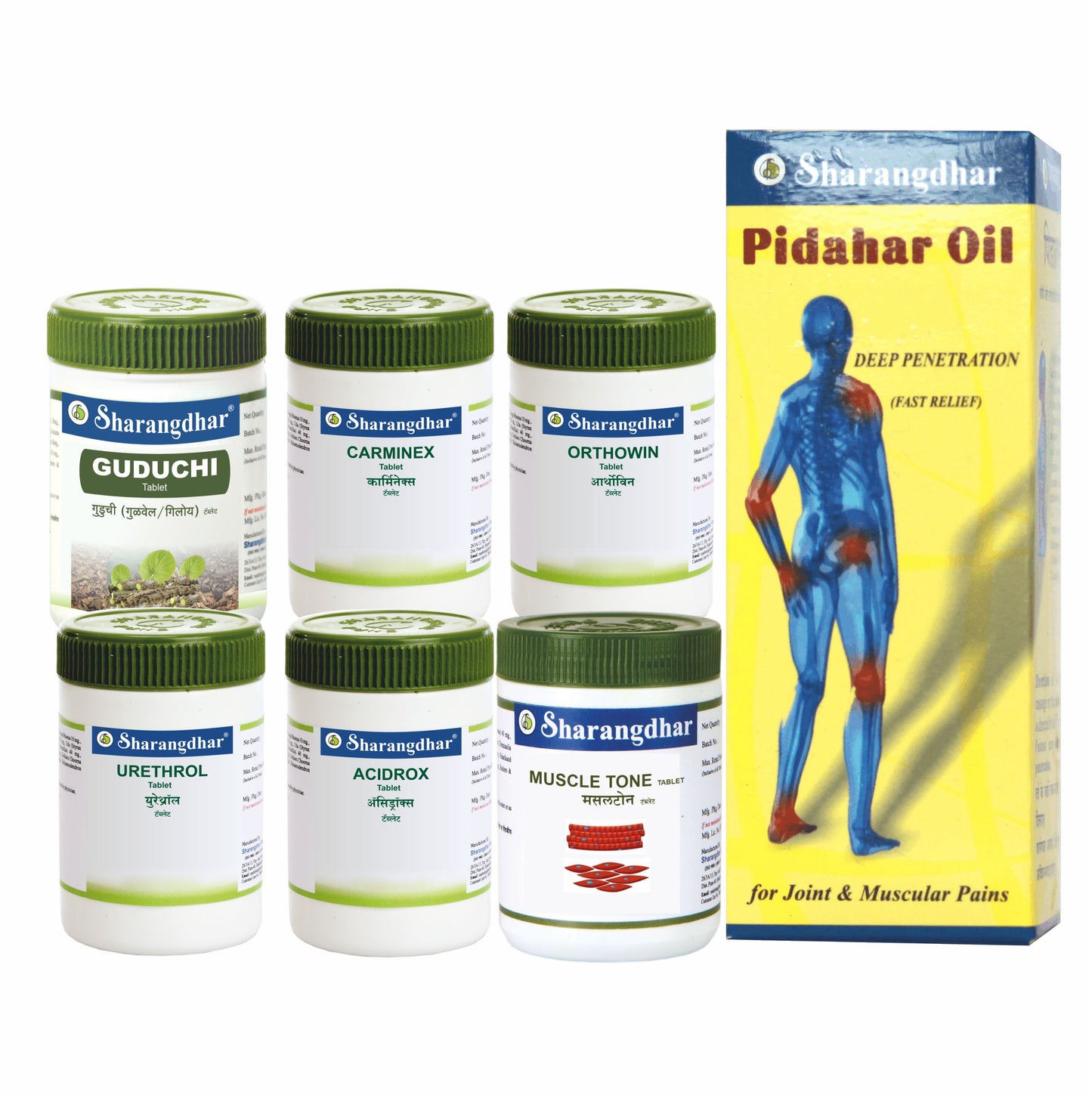 Joint Nerves & Muscular Diseases Root Cause Treatment Pack