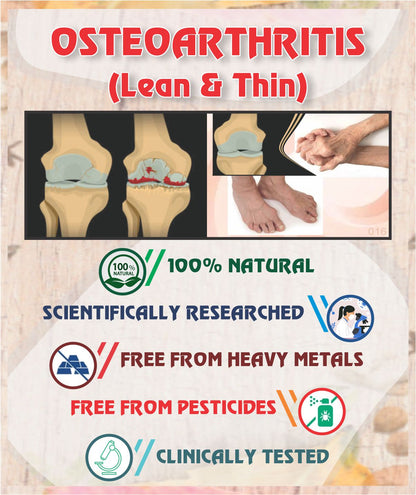 Osteoarthritis Lean & Thin Root Cause Treatment Pack