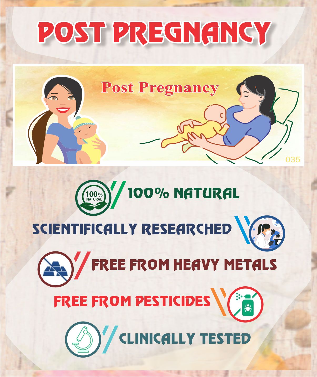 Post Pregnancy Root Cause Treatment Pack
