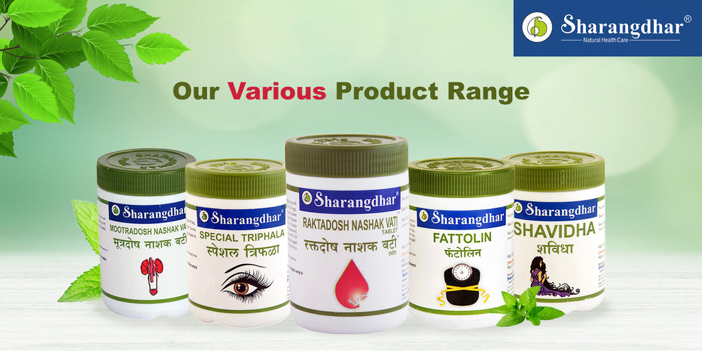 Sharangdhar Ayurveda's Various Product Range 