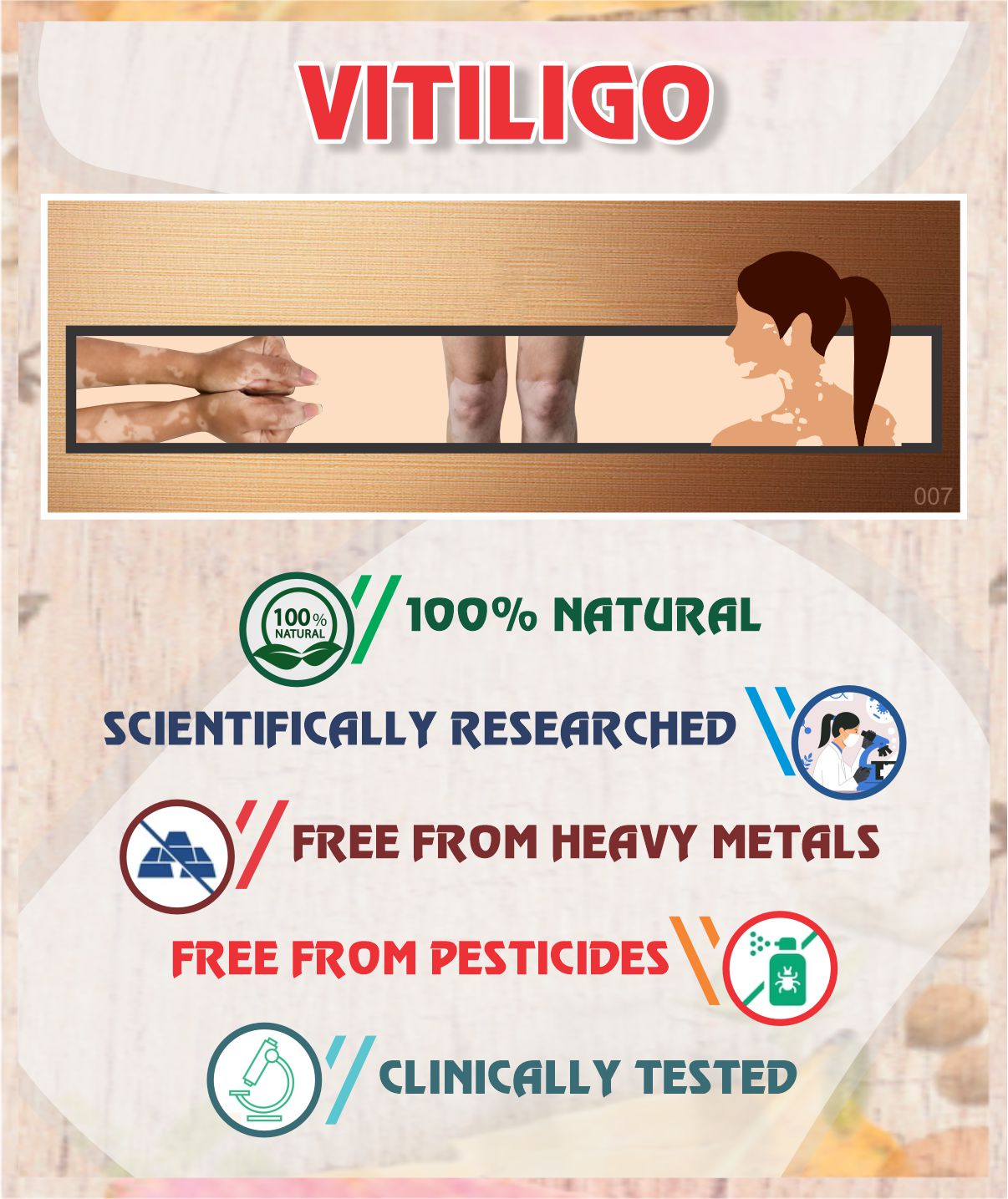 Vitiligo Root Cause Treatment Pack
